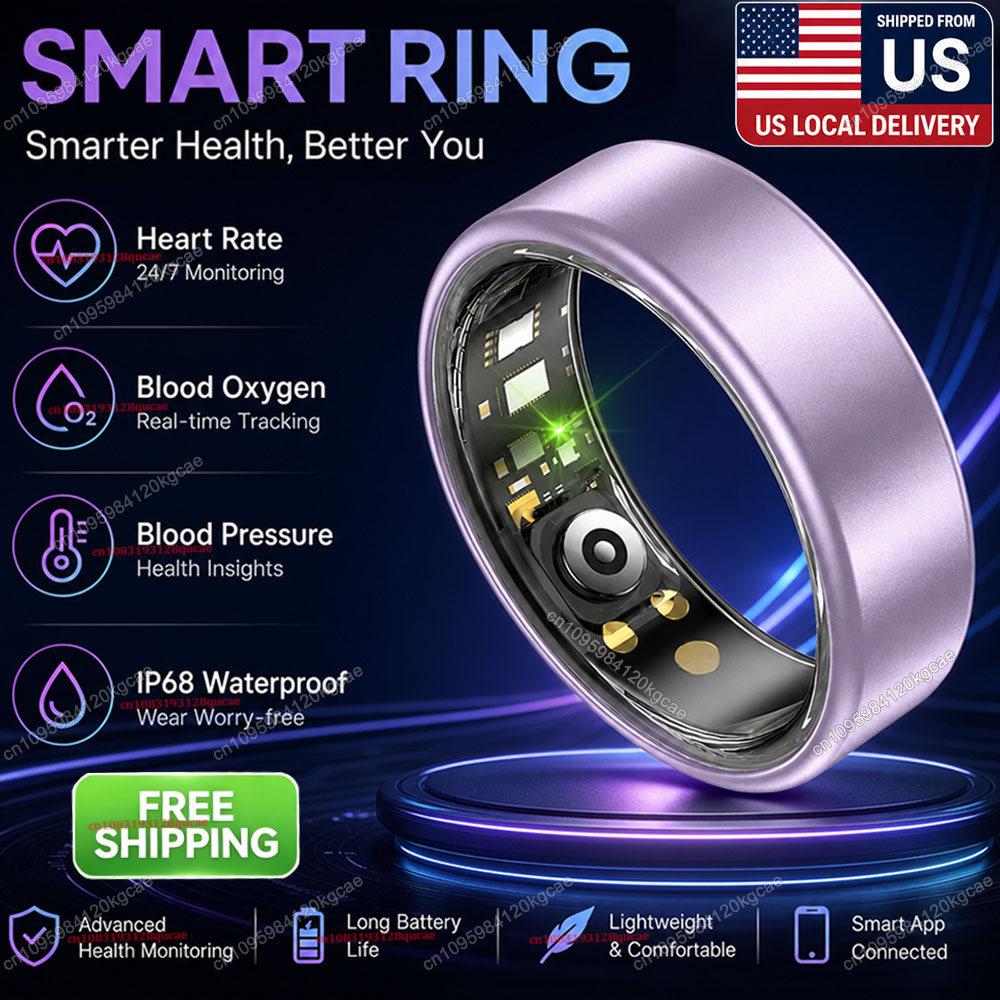 خاتم ذكي لتتبع معدل ضربات القل - مراجعة Health Monitors وسعره