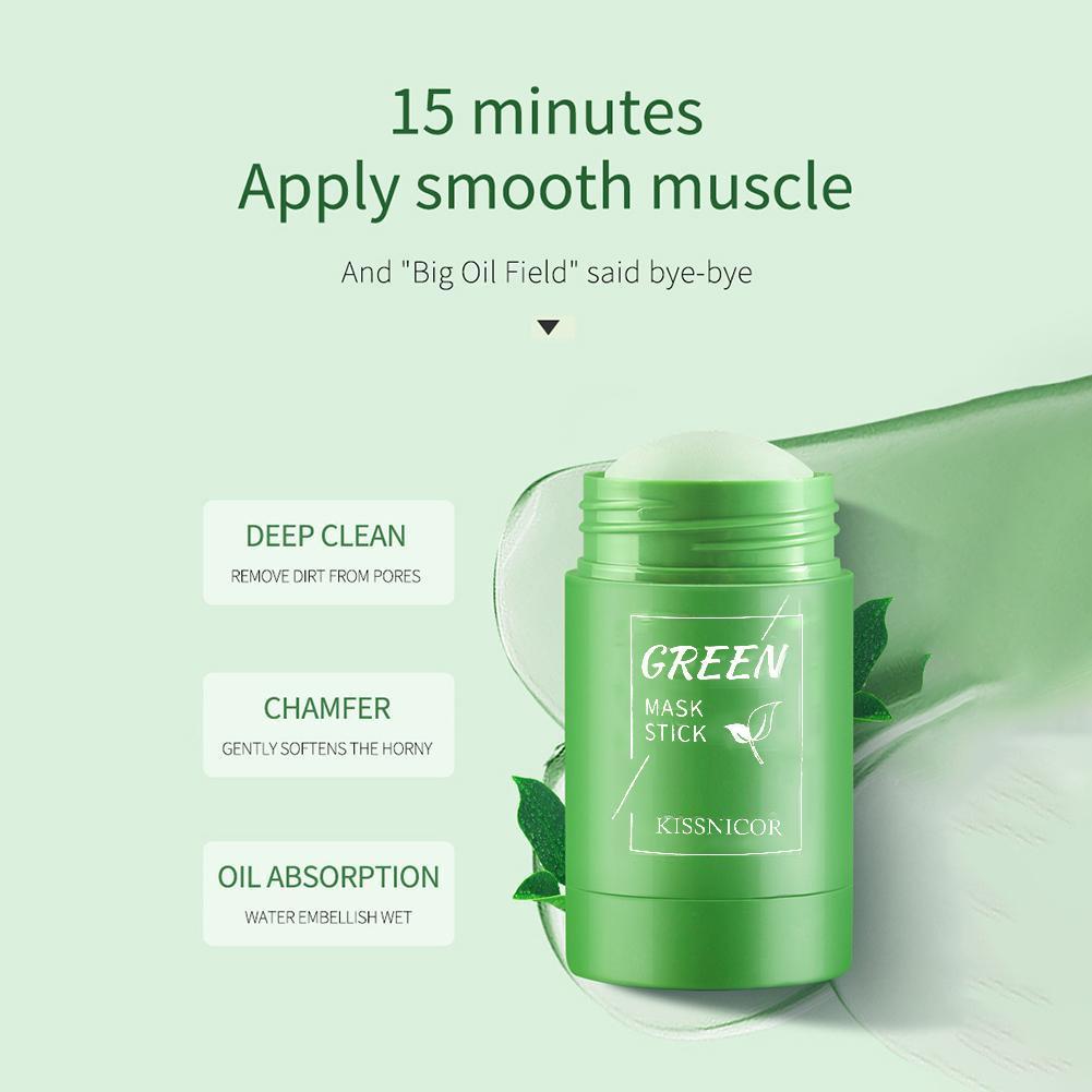 1/5 قطعة قناع تنظيف بالشاي الأ - مراجعة Green Tea Cleansing Clay Mask وسعره